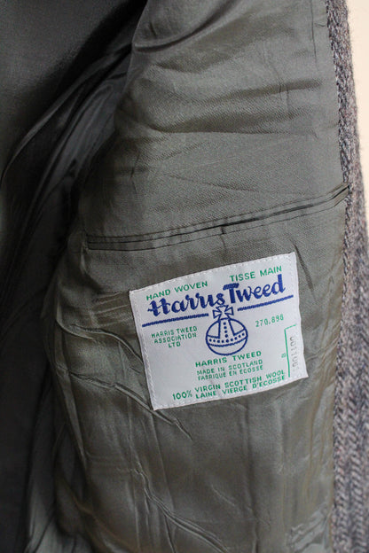 VINTAGE Harris Tweed Wool Blazer Size 10