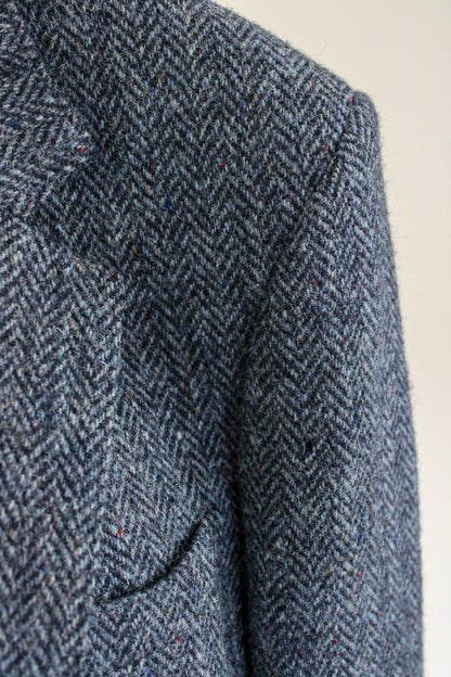 VINTAGE Harris Tweed Wool Blazer Size 10
