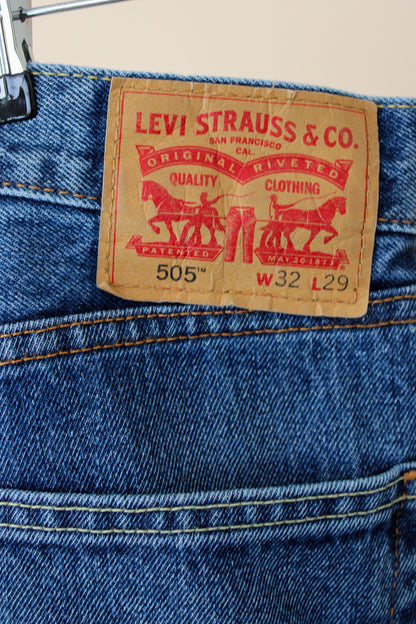 LEVI 505 regular jeans Size 32"