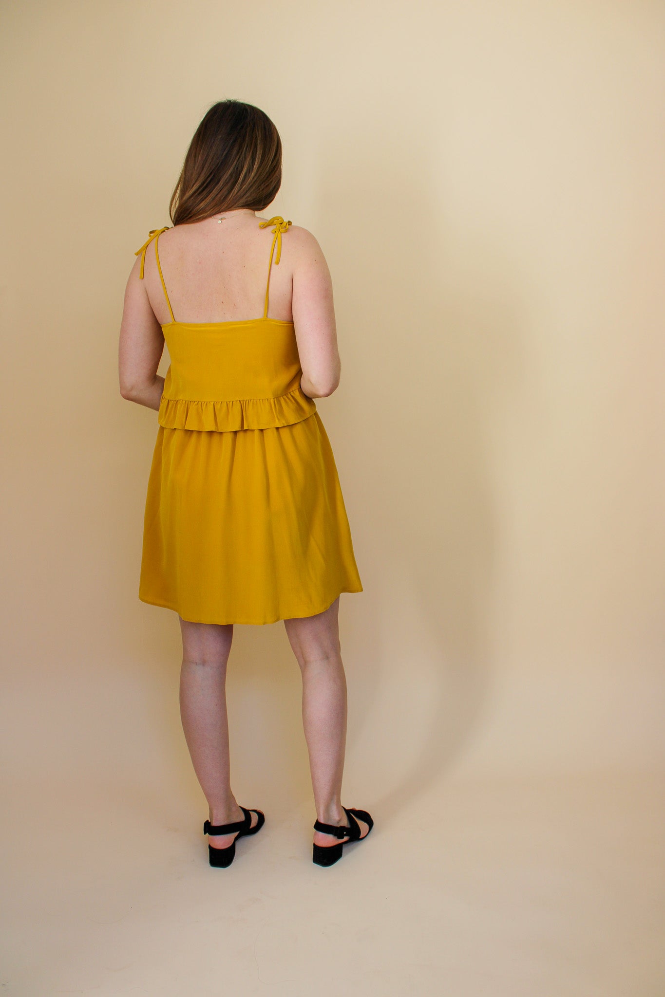 SEZANE Silk Strappy Peplum Dress Size 10