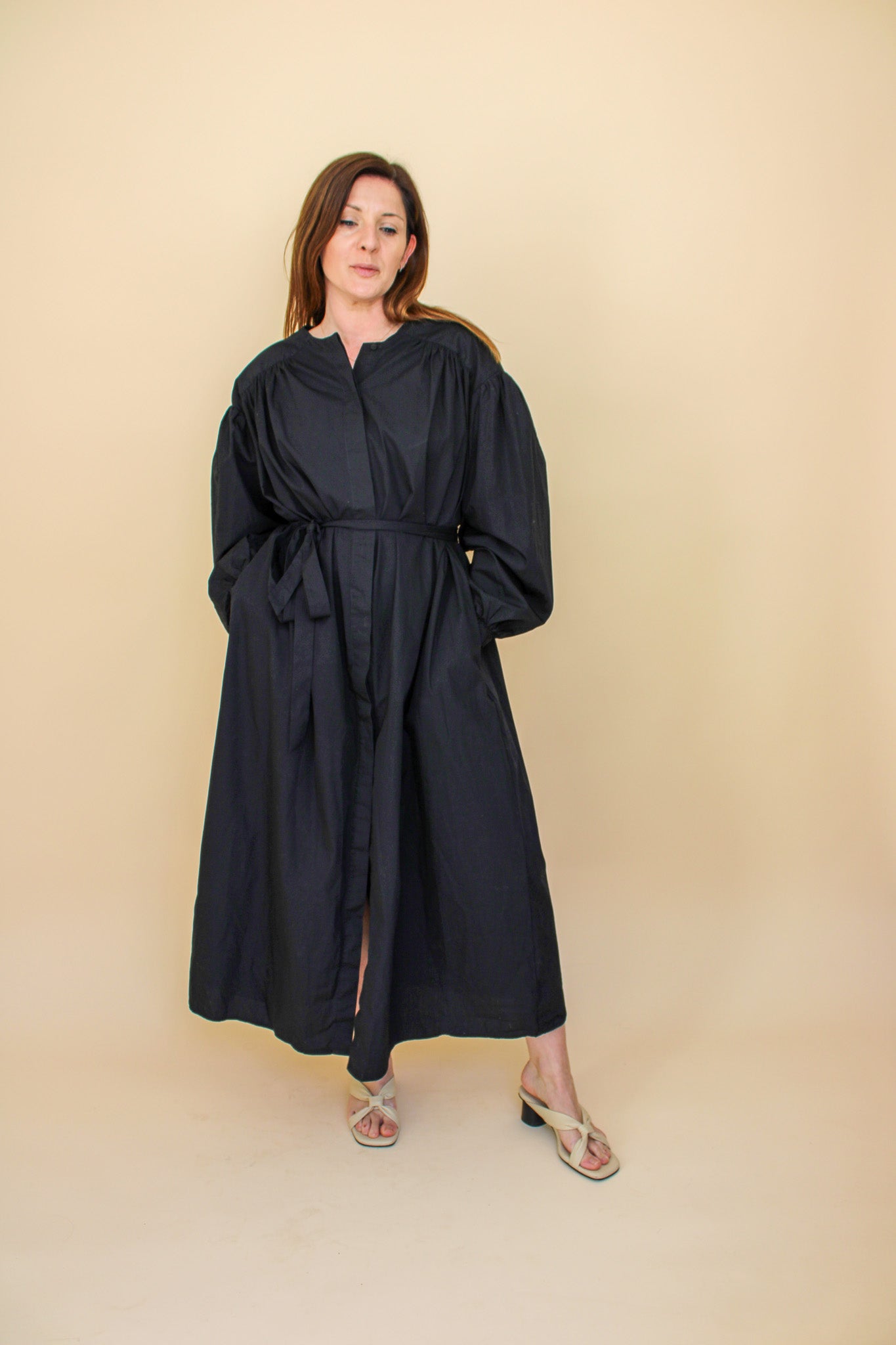 ALIGNE Nala Volume Midi dress Size 12