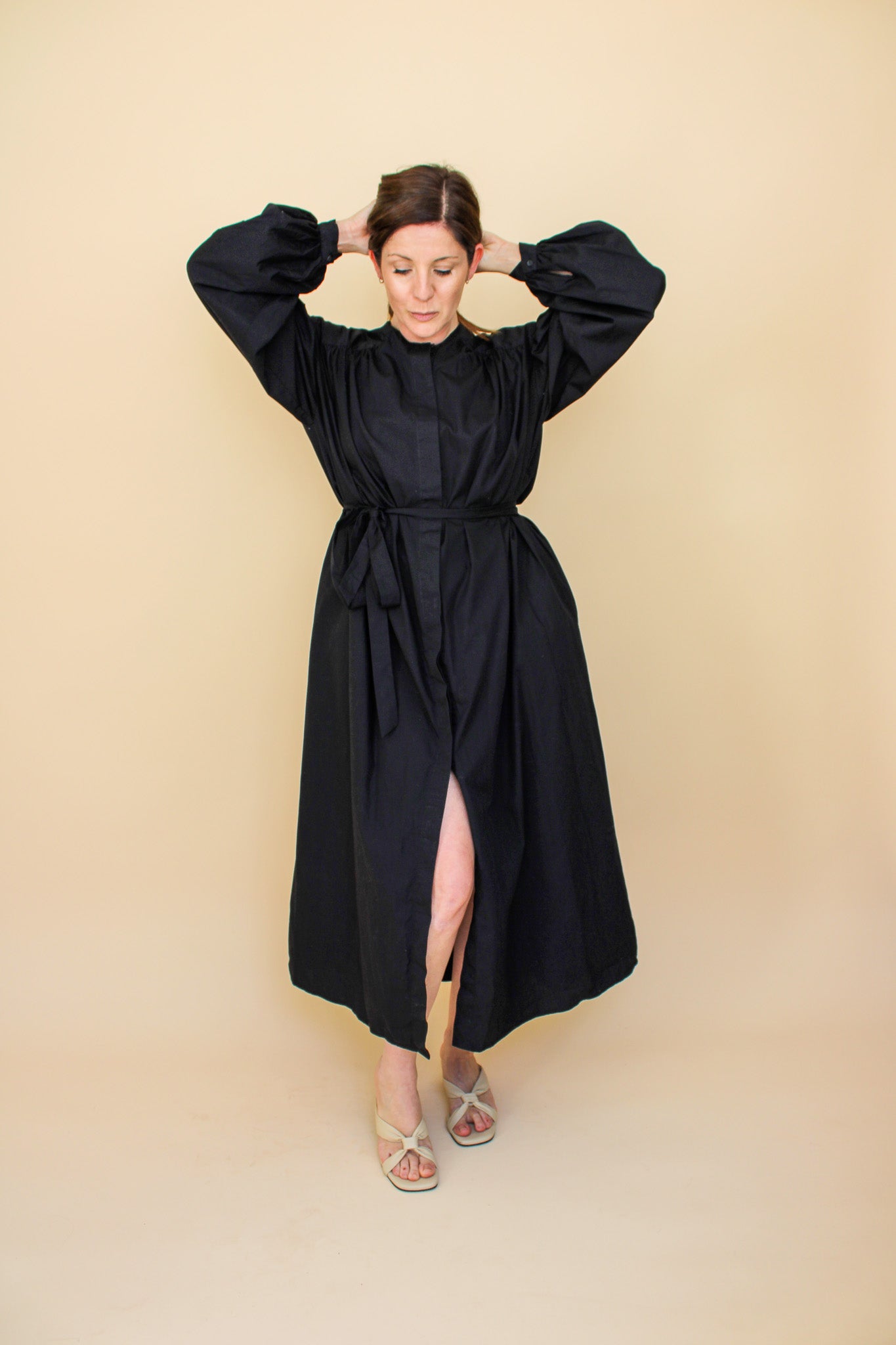 ALIGNE Nala Volume Midi dress Size 12