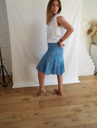 HOBBS Spot Print Skirt UK 12